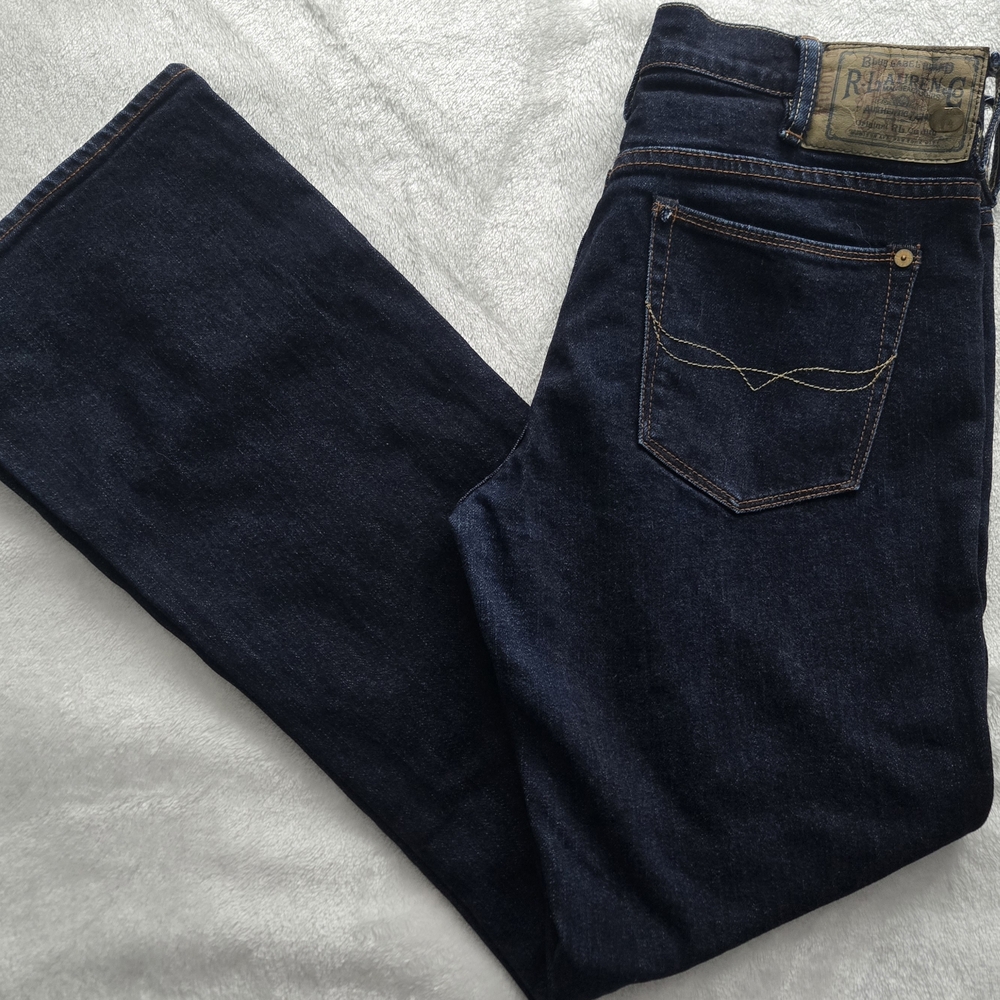 Ralph Lauren Blue Label Tribeca 114 30x31 Bootcut Dark Wash Jeans